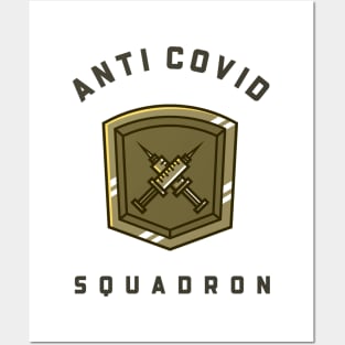 Anti Covid Squadron Posters and Art